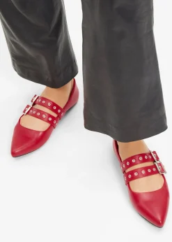 bonprix Ballerines à brides et première rembourrée|Femme Chaussures D'Été