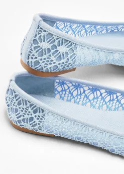 bonprix Ballerines à dentelle|Femme Chaussures D'Été