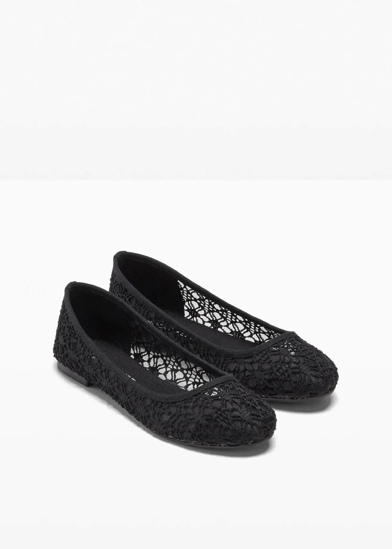 bonprix Ballerines à dentelle|Femme Chaussures D'Été