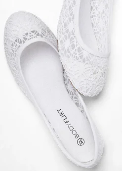 Femme bonprix Chaussures D'Été|Ballerines à dentelle