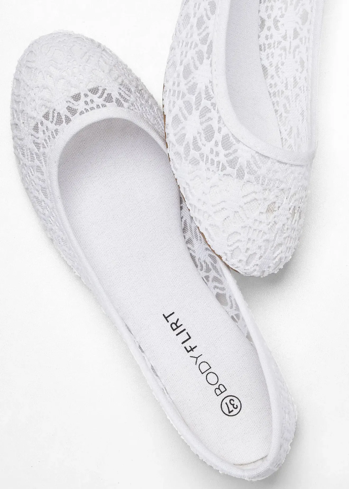 Femme bonprix Chaussures D'Été|Ballerines à dentelle