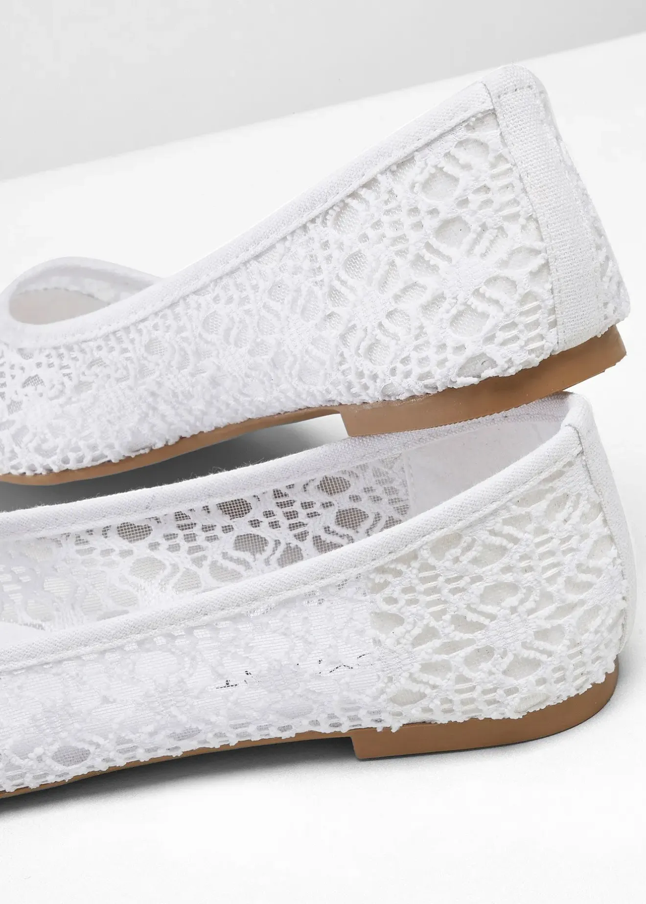 Femme bonprix Chaussures D'Été|Ballerines à dentelle