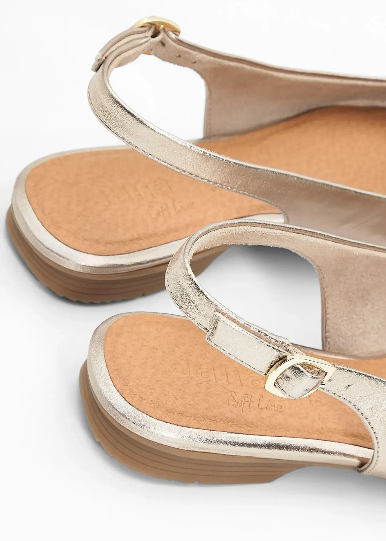 Femme Jana Marques|Chaussures Confort|Ballerines slingback , largeur confortable