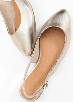 Femme Jana Marques|Chaussures Confort|Ballerines slingback , largeur confortable