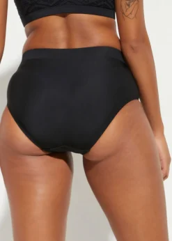 bonprix Bas de bikini sculptant taille haute, maintien léger|Femme Maillots De Bain Gainants|Bikinis