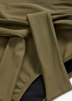 bonprix Bas de maillot sculptant taille haute avec lien à nouer, maintien fort|Femme Maillots De Bain Gainants|Bikinis