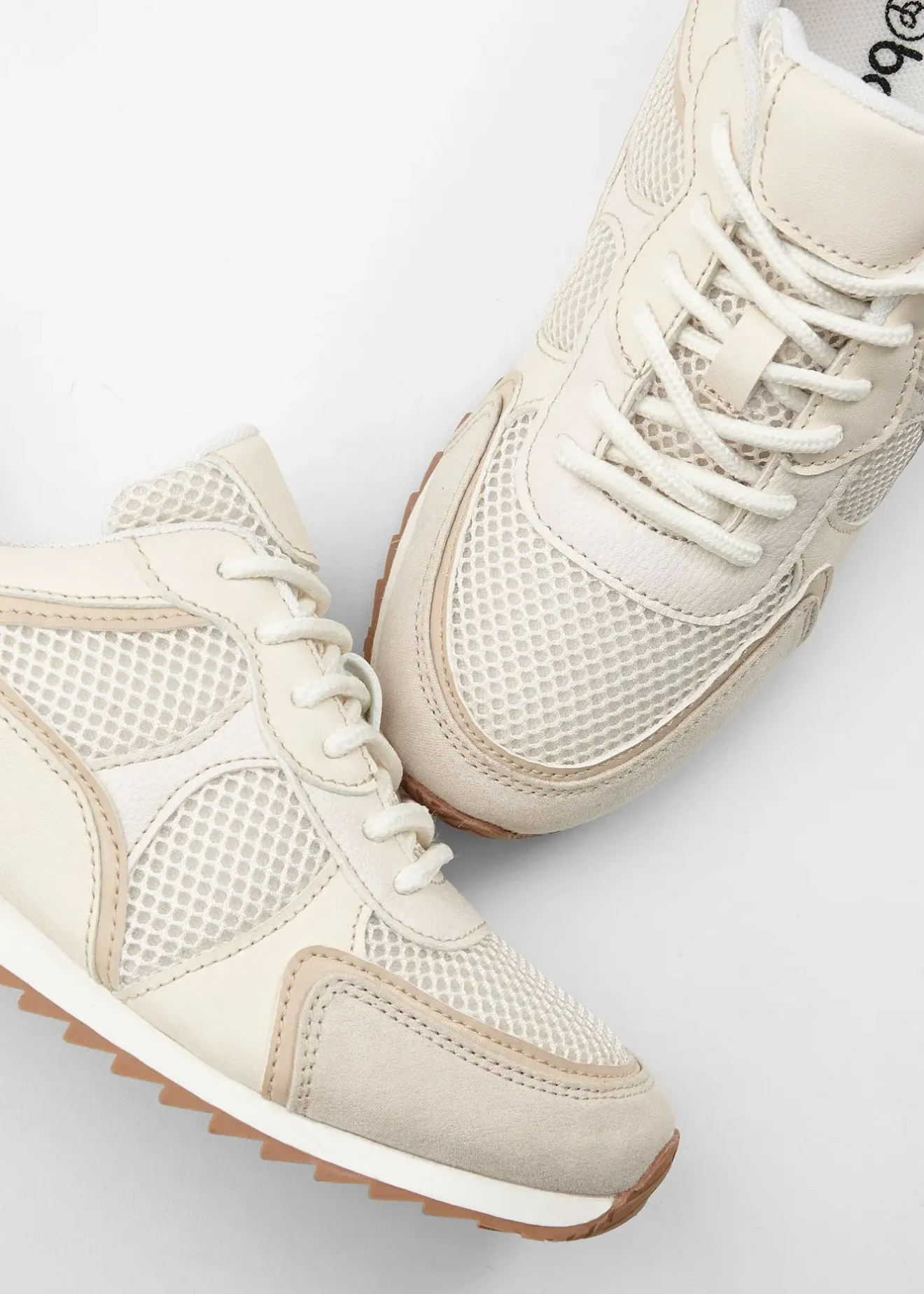 Femme bonprix Sneakers|Baskets chunky avec empiècement en mesh