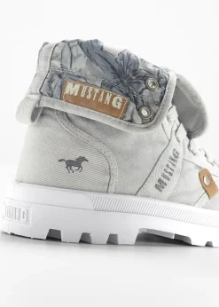Mustang Baskets montantes en toile coton|Femme Marques|Sneakers