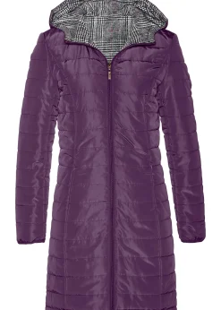 bonprix Beau manteau matelassé réversible|Femme Vestes & Manteaux