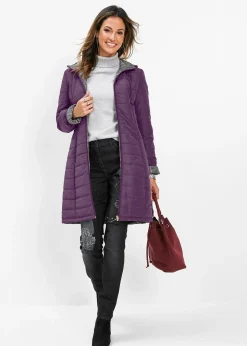 bonprix Beau manteau matelassé réversible|Femme Vestes & Manteaux