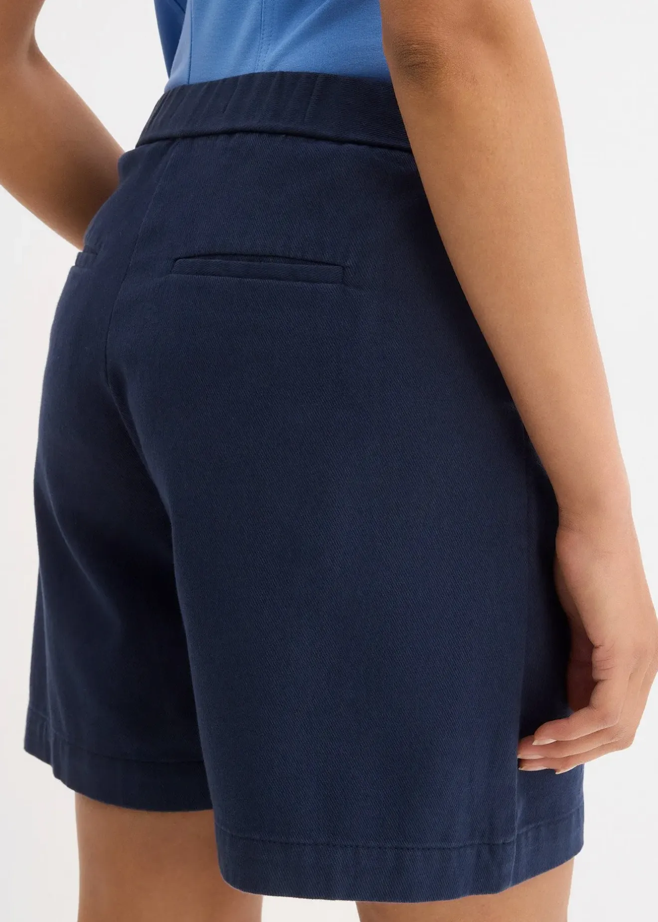 bonprix Bermuda 100% coton|Femme Shorts|Pantalons