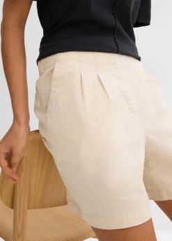 Femme bonprix Shorts|Pantalons|Bermuda 100% coton