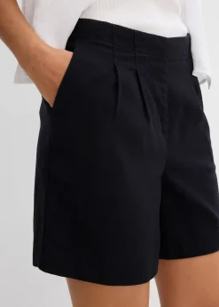 bonprix Bermuda 100% coton|Femme Shorts|Pantalons