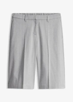 Femme bonprix Shorts|Pantalons|Bermuda à rayures tennis et pinces