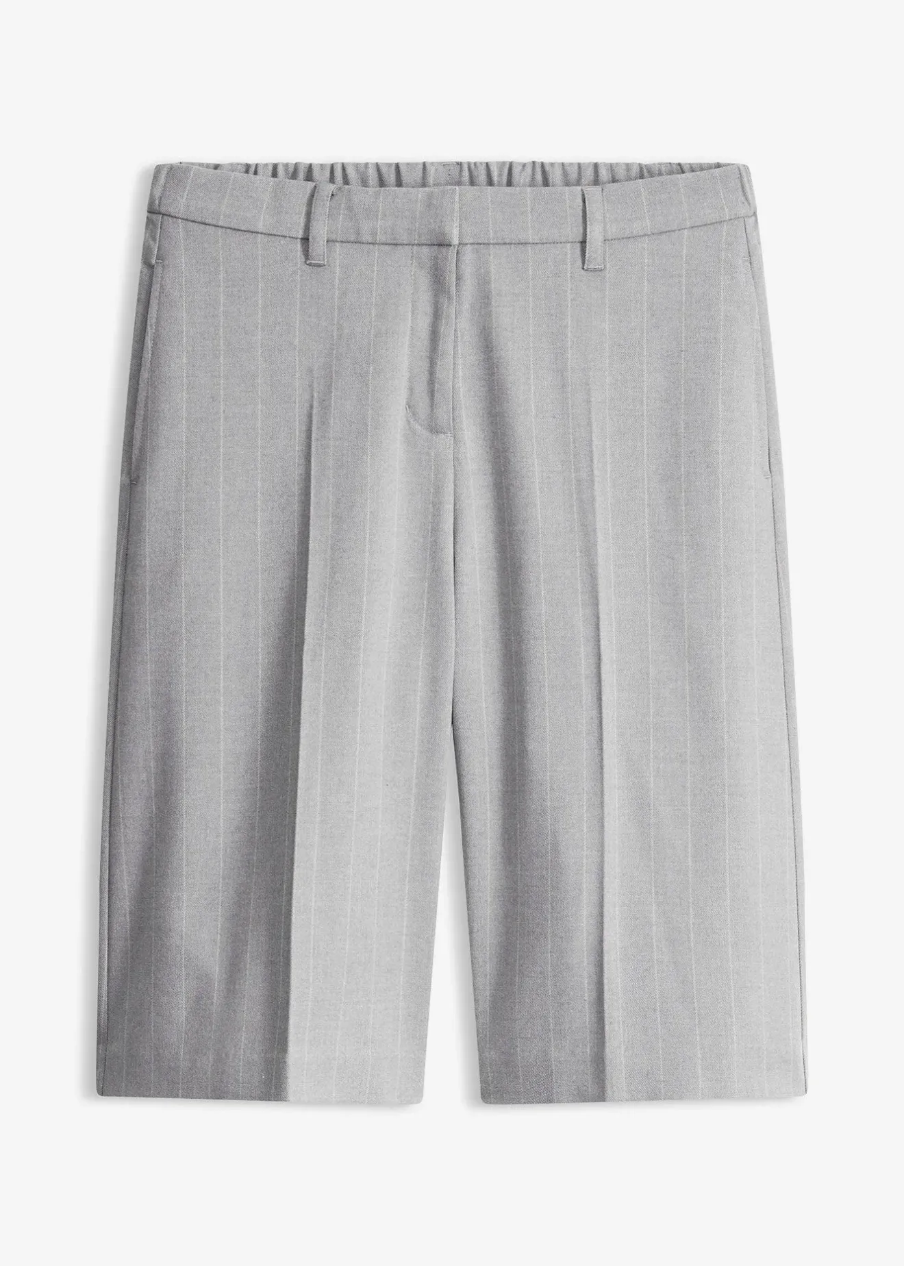 Femme bonprix Shorts|Pantalons|Bermuda à rayures tennis et pinces