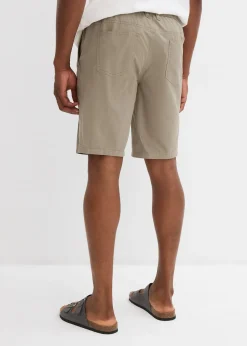 Homme bonprix Shorts|Pantalons|Bermuda à taille élastiquée, Regular