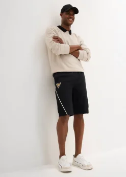 bonprix Bermuda ample à taille élastiquée|Homme Shorts|Pantalons