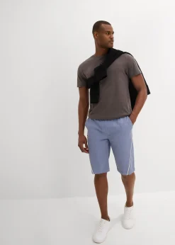 Homme bonprix Shorts|Pantalons|Bermuda ample à taille élastiquée