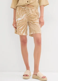 bonprix Bermuda avec taille élastiquée|Femme Shorts|Pantalons