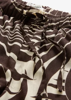 Femme bonprix Shorts|Pantalons|Bermuda avec taille élastiquée