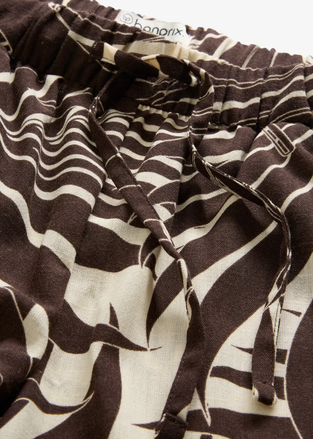 Femme bonprix Shorts|Pantalons|Bermuda avec taille élastiquée