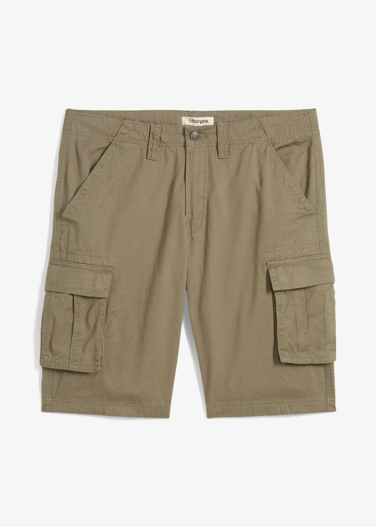 Homme bonprix Shorts|Pantalons|Bermuda cargo 100% coton, loose