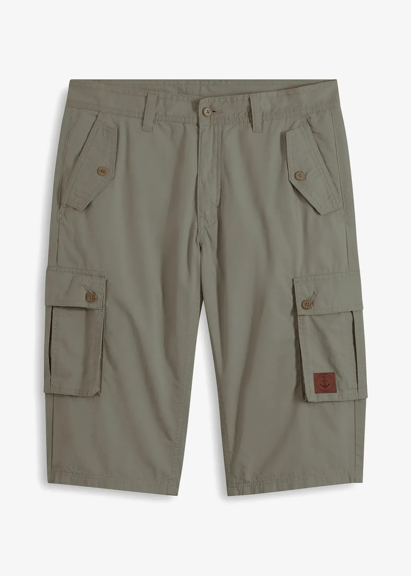 bonprix Bermuda cargo 100% coton, Regular|Homme Shorts|Pantalons