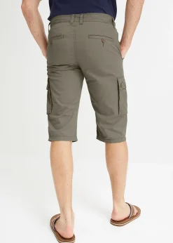 bonprix Bermuda cargo 100% coton, Regular|Homme Shorts|Pantalons