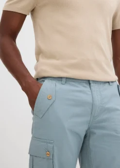 Homme bonprix Shorts|Pantalons|Bermuda cargo 100% coton, Regular