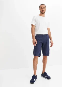 Homme bonprix Shorts|Pantalons|Bermuda cargo 100% coton, regular