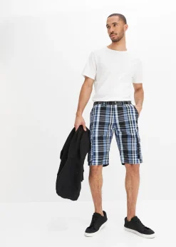 bonprix Bermuda cargo à taille élastiquée, Regular|Homme Shorts|Pantalons