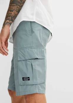 bonprix Bermuda cargo à taille élastiquée, Regular|Homme Shorts|Pantalons