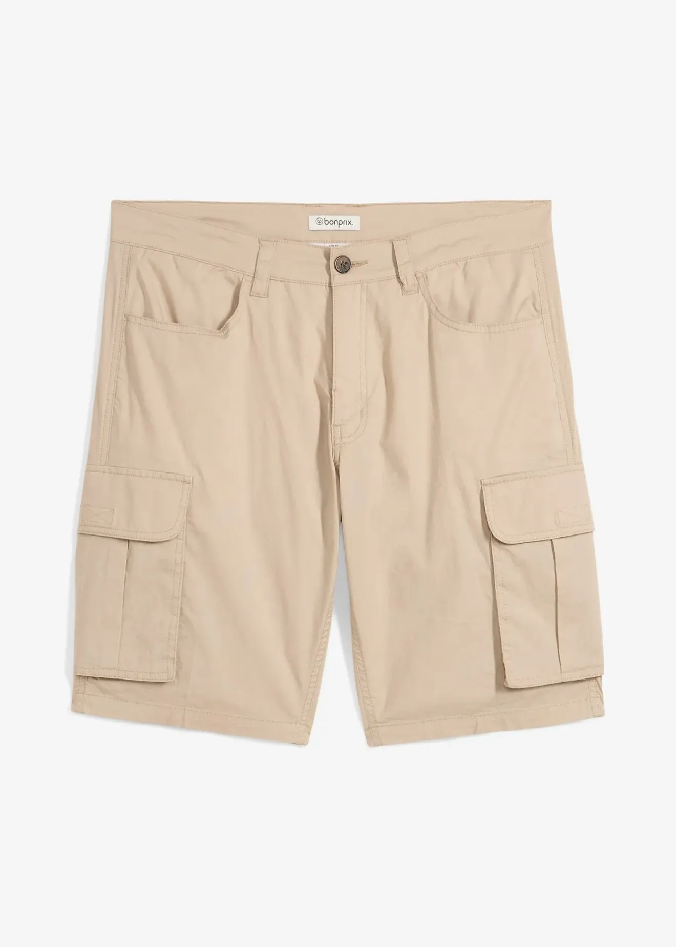 Homme bonprix Shorts|Pantalons|Bermuda cargo extensible, regular