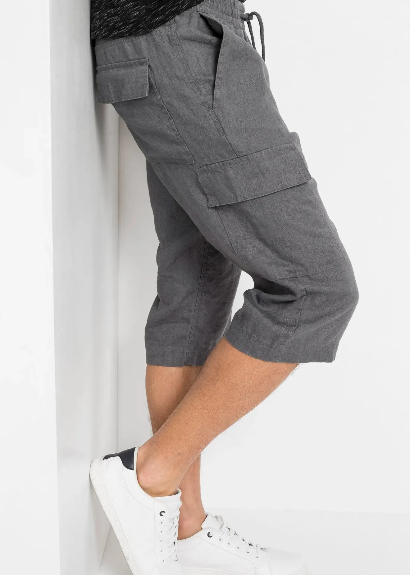 bonprix Bermuda cargo léger, regular|Homme Shorts|Pantalons