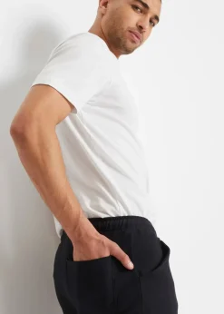 bonprix Bermuda cargo long en sweat 100% coton, regular|Homme Shorts|Vêtements De Sport