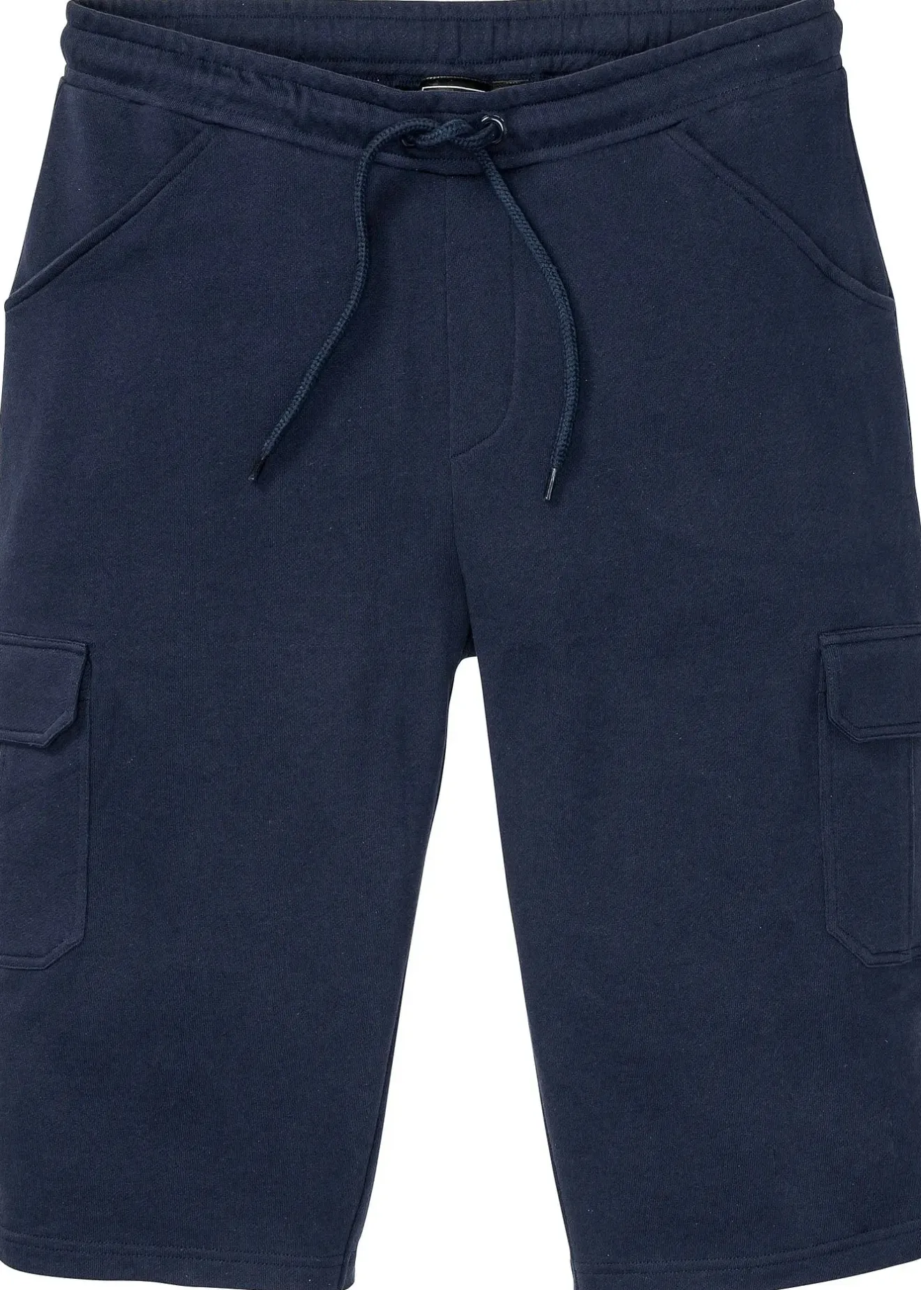 Homme bonprix Shorts|Vêtements De Sport|Bermuda cargo long en sweat 100% coton, regular