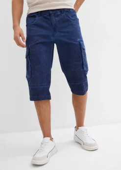 Homme bonprix Shorts|Pantalons|Bermuda cargo long extensible coupe confort, regular