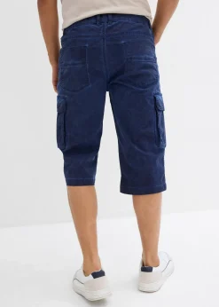 Homme bonprix Shorts|Pantalons|Bermuda cargo long extensible coupe confort, regular