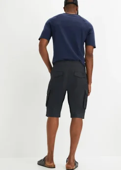 bonprix Bermuda cargo loose 100% coton|Homme Shorts|Pantalons