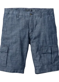 bonprix Bermuda cargo loose, 100% coton|Homme Shorts|Pantalons