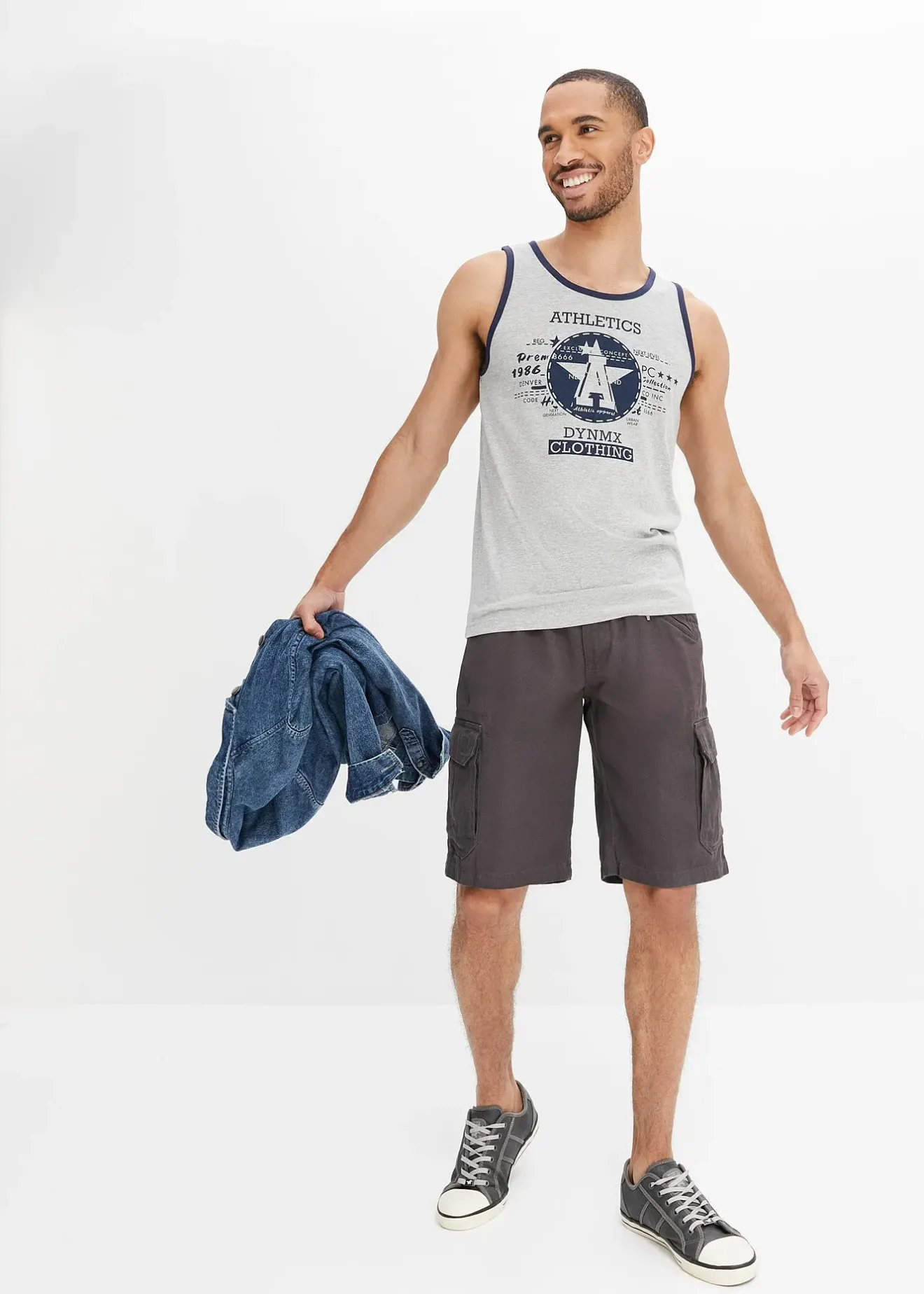 Homme bonprix Shorts|Pantalons|Bermuda cargo, Loose Fit