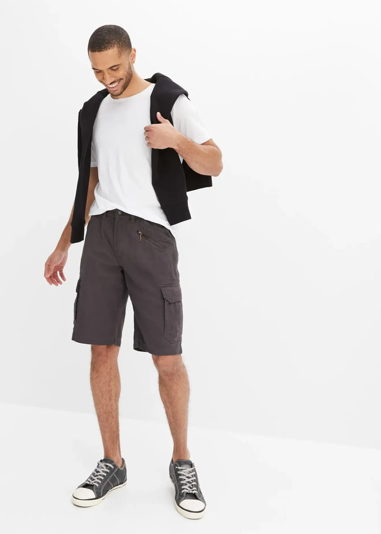 Homme bonprix Shorts|Pantalons|Bermuda cargo, Loose Fit