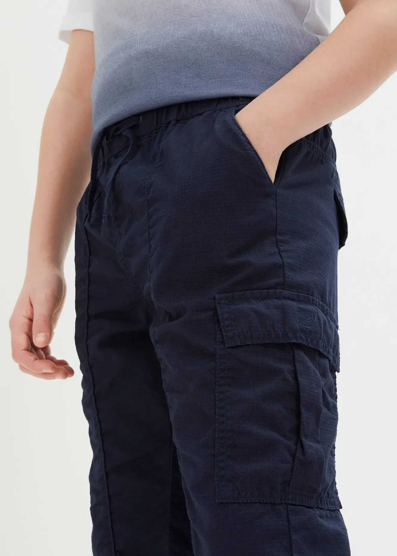 bonprix Bermuda cargo regular 100% coton, taille élastiquée|Enfant Vêtements Enfant|Garçons 9-16 Ans·Shorts