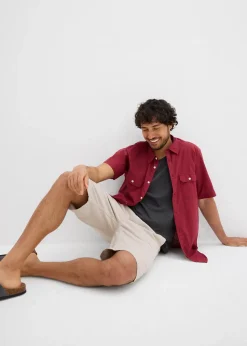 bonprix Bermuda chino 100% coton, regular|Homme Shorts|Pantalons