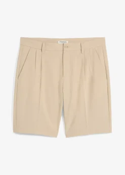 Homme bonprix Shorts|Pantalons|Bermuda chino à pinces, Regular