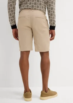 Homme bonprix Shorts|Pantalons|Bermuda chino en lin mélangé, Regular