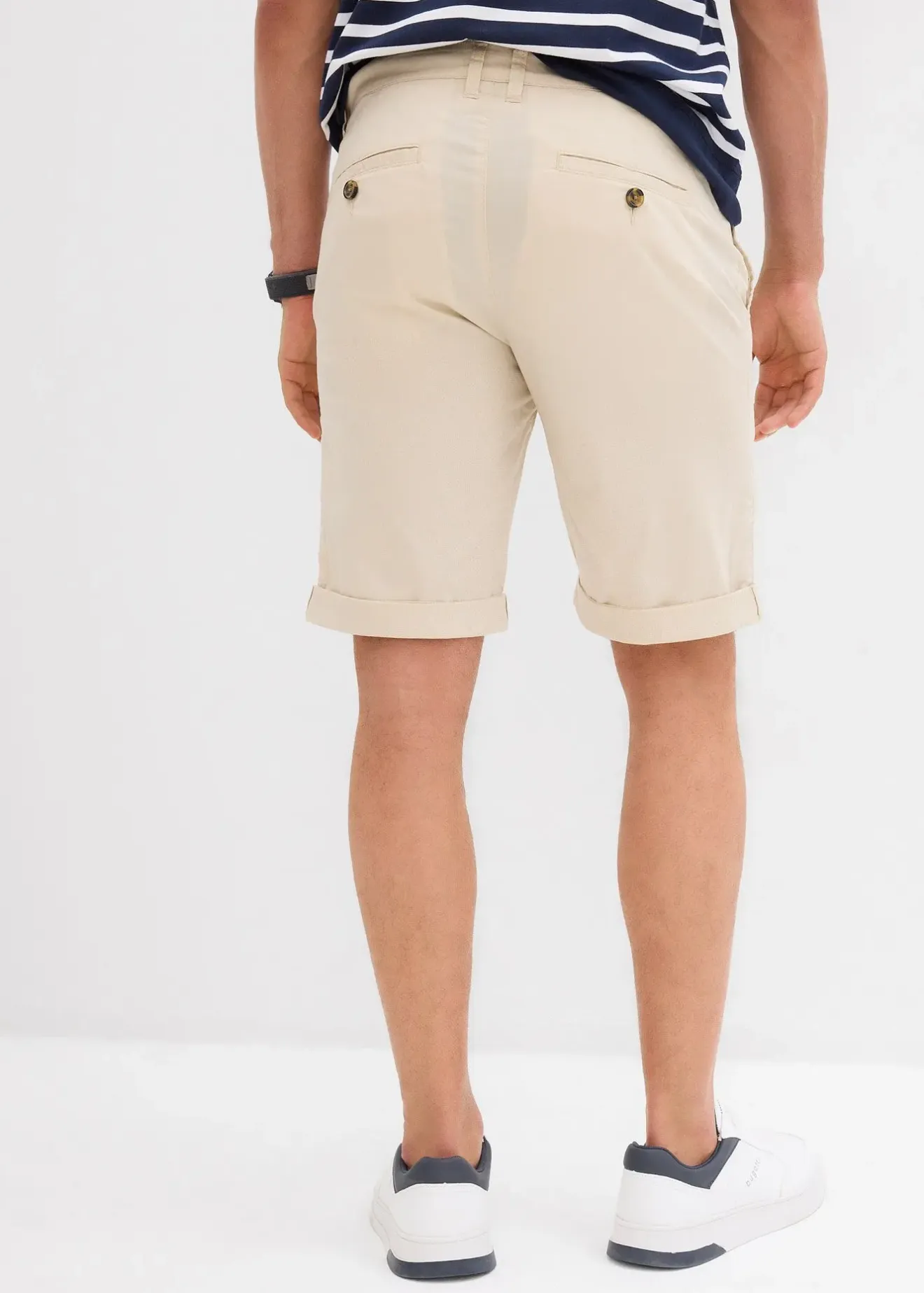 bonprix Bermuda chino, Regular|Homme Shorts|Pantalons