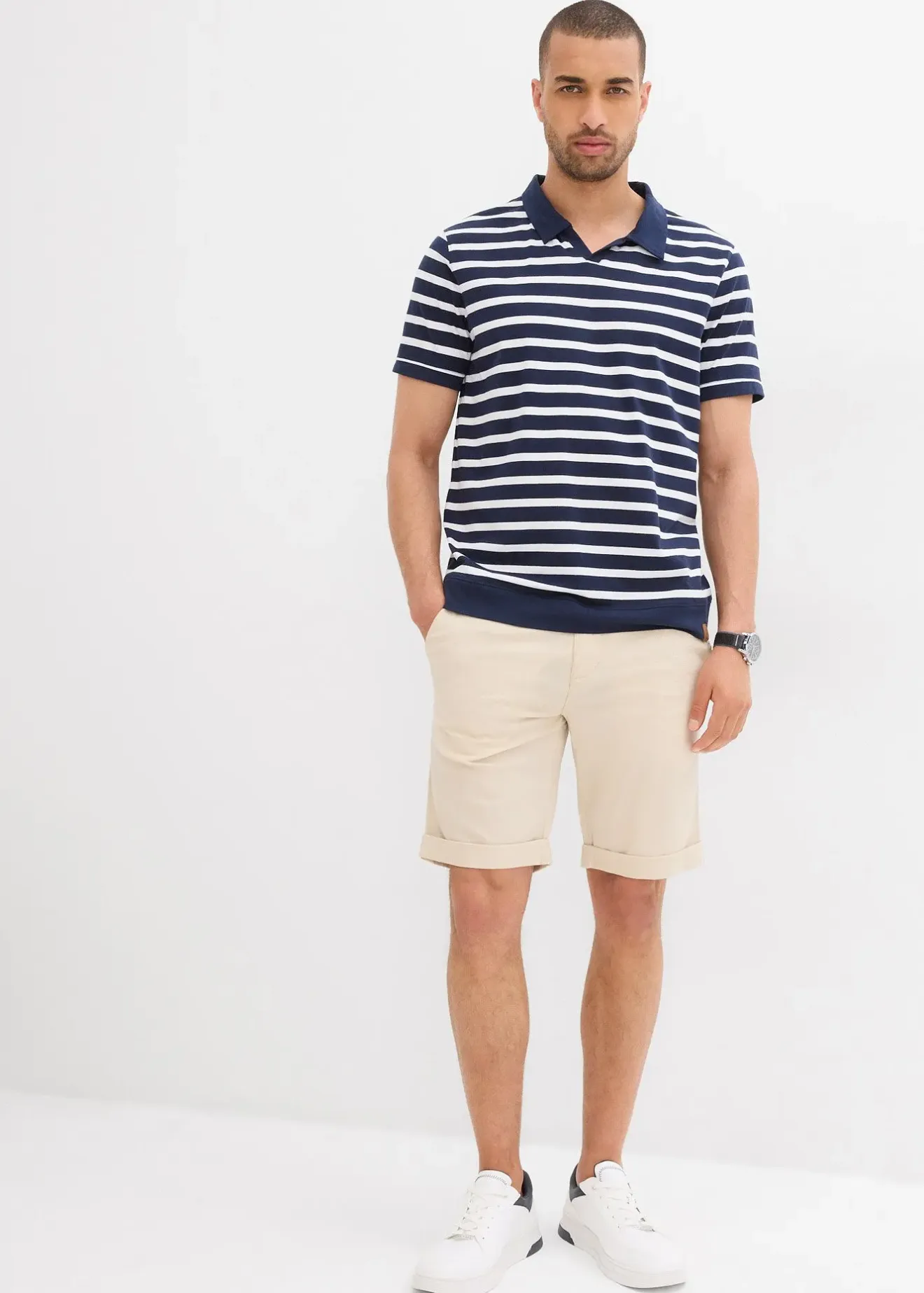 bonprix Bermuda chino, Regular|Homme Shorts|Pantalons
