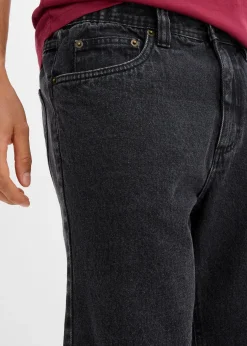 bonprix Bermuda classique en jean avec taille élastiquée|Homme Shorts|Jeans