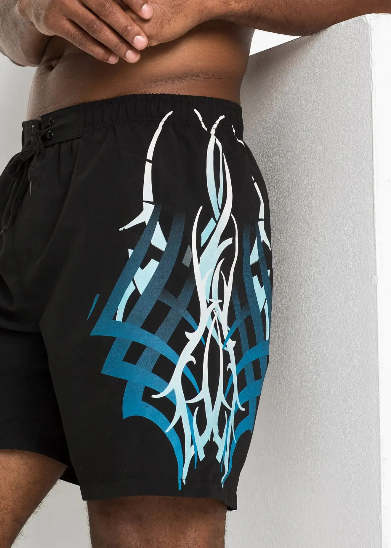 Homme bonprix Mode Plage|Shorts De Bain|Bermuda de bain à imprimé